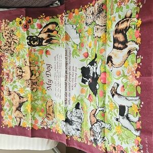 My Dog Cotton Tea Towel